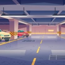 underground car parking garage with vacant places 107791 1736