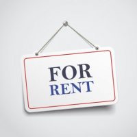 depositphotos 60505129 stock illustration for rent hanging sign