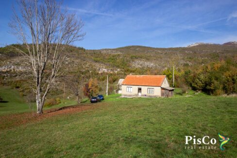 Veliki plac 100000 m2, Vikendica 68 m2, Jasenovo Polje, Nikšić-0585