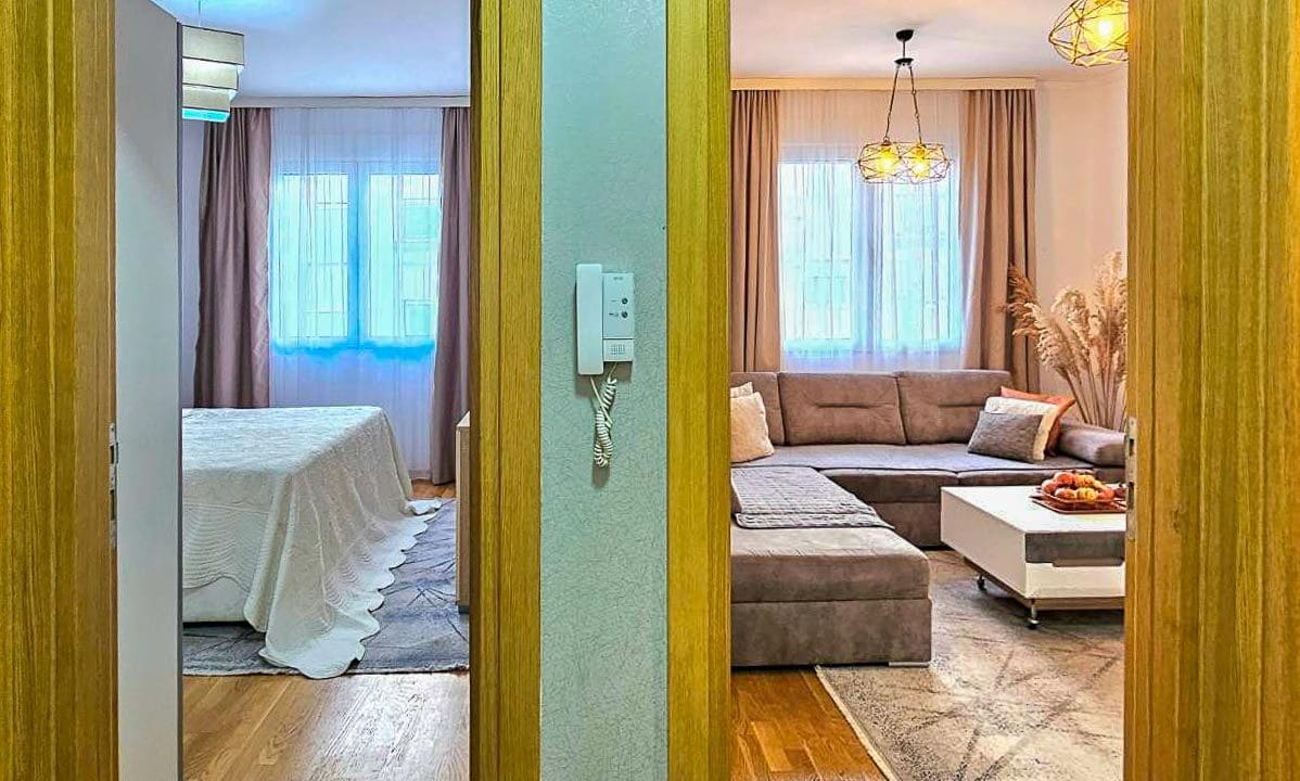 Izdavanje, Luksuzan jednosoban stan, 48m2, Nova Dalmatinska, Podgorica-286